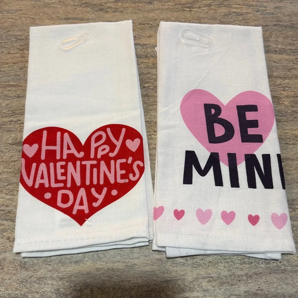 Valentine's Day Towels Set
